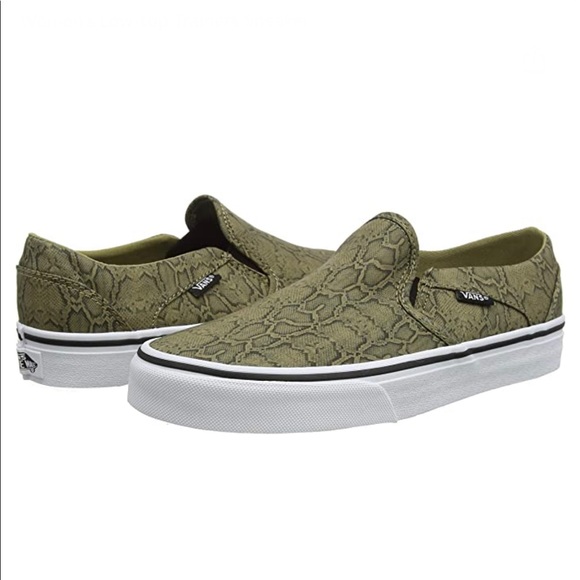 Vans Shoes - VANS WOMENS ASHER SLIP ON SNEAKER - SNAKE